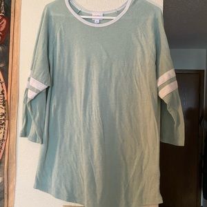 Light teal shirt